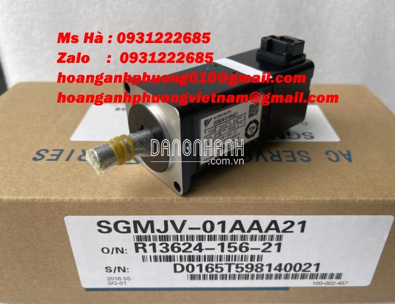 Động cơ yaskawa SGMJV-01AAA21, SGMJV SIGMA-5, 100 W, 200 VAC