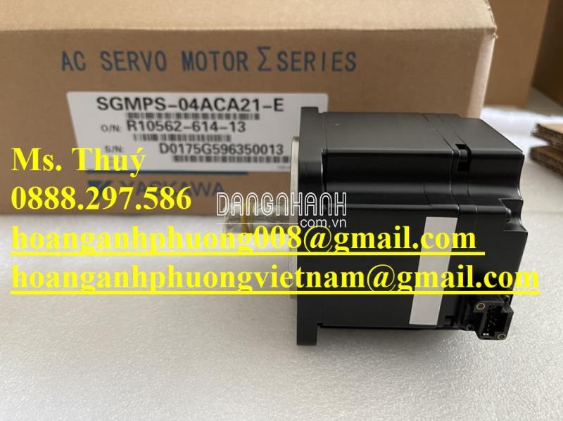 Giao hàng toàn quốc - Động cơ Yaskawa SGMPS-04ACA21-E