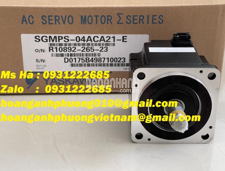 Động cơ nhập chính hãng Yaskawa SGMPS-04ACA21-E 