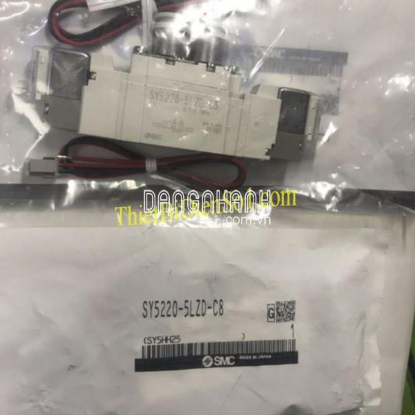 Van điện từ SMC SY5220-5LZD-C8 -Cty Thiết Bị Điện Số 1