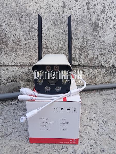 CAMERA IP WIFI THÂN CÓ CỔNG LAN, HÌNH ẢNH HD 3MP