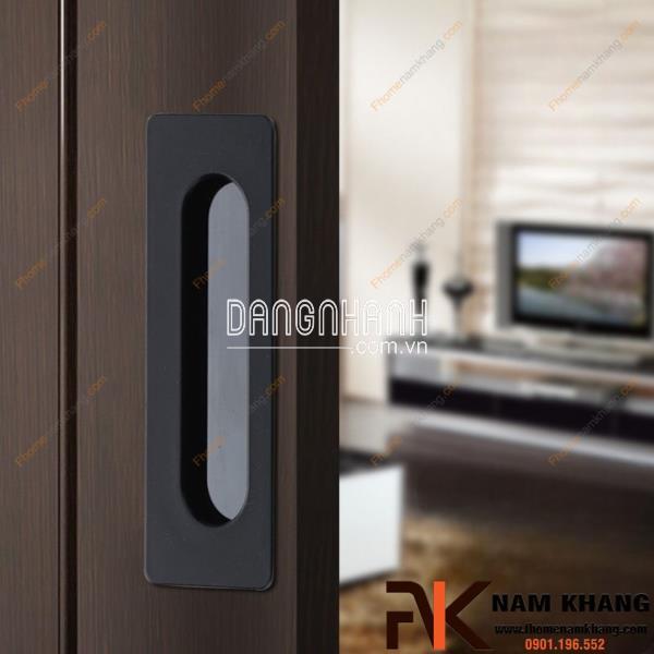 Tay nắm âm tủ cao cấp thiết kế trơn NK145 | Zalo 0901 196 552