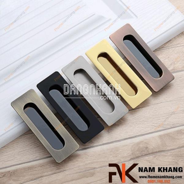 Tay nắm âm tủ cao cấp thiết kế trơn NK145 | Zalo 0901 196 552