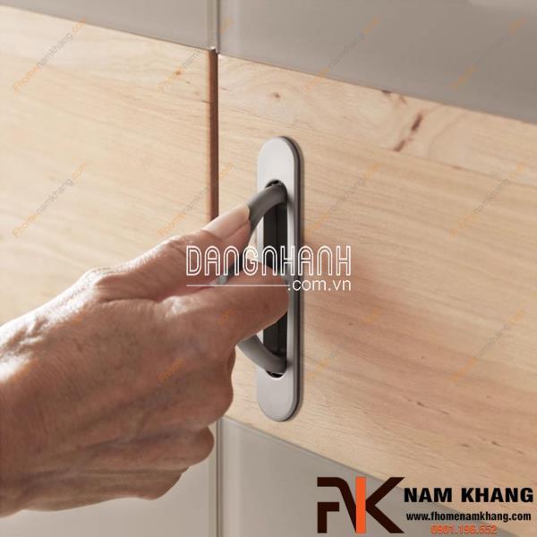 Tay nắm âm tủ dạng lật kéo NK436 | Zalo 0901 196 552