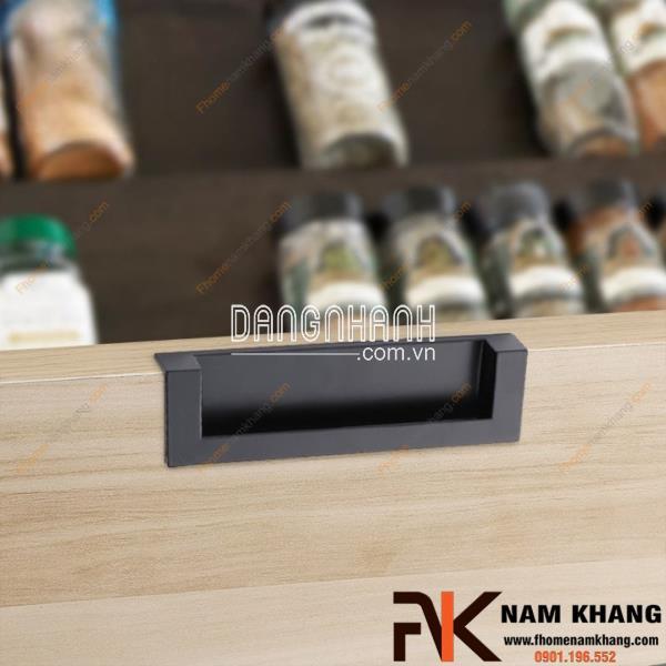 Tay nắm âm tủ bắt cạnh hiện đại NK410 | Zalo 0901 196 552