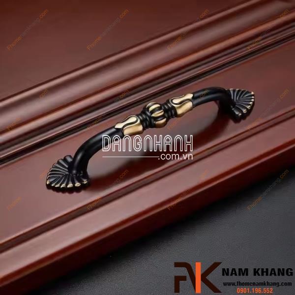 Tay nắm cửa tủ đồng cổ điển NK451D | Zalo 0901 196 552