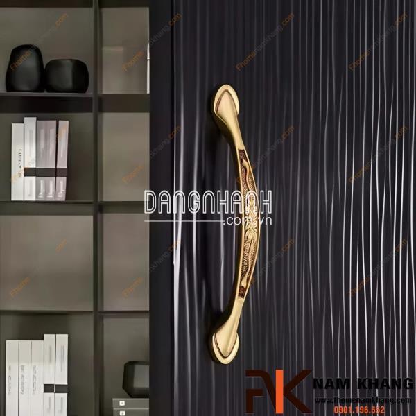 Tay nắm cửa tủ đồng kiểu cổ điển NK037D | Zalo 0901 196 552