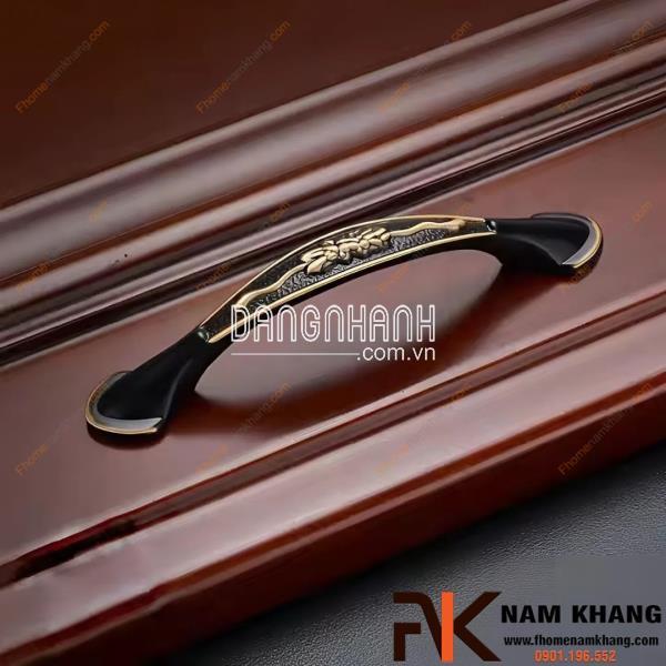 Tay nắm cửa tủ đồng kiểu cổ điển NK037D | Zalo 0901 196 552