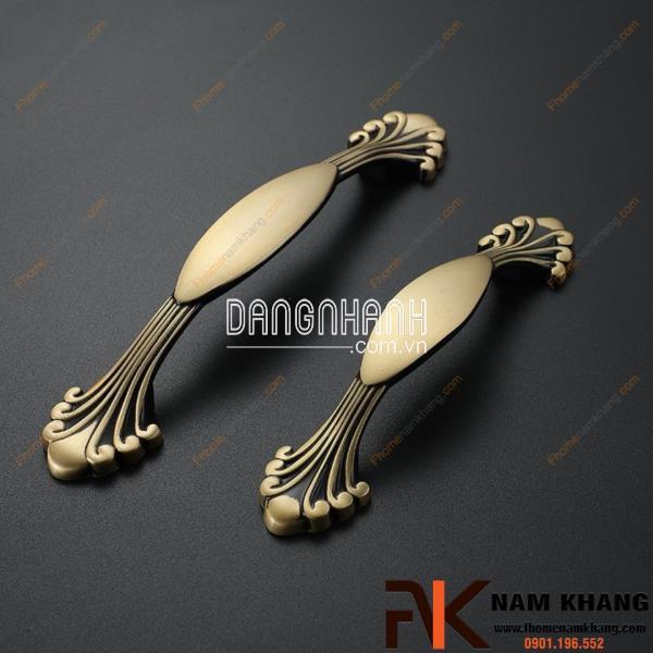 Tay nắm cửa tủ hoa văn cổ điển NK449D | Zalo 0901 196 552