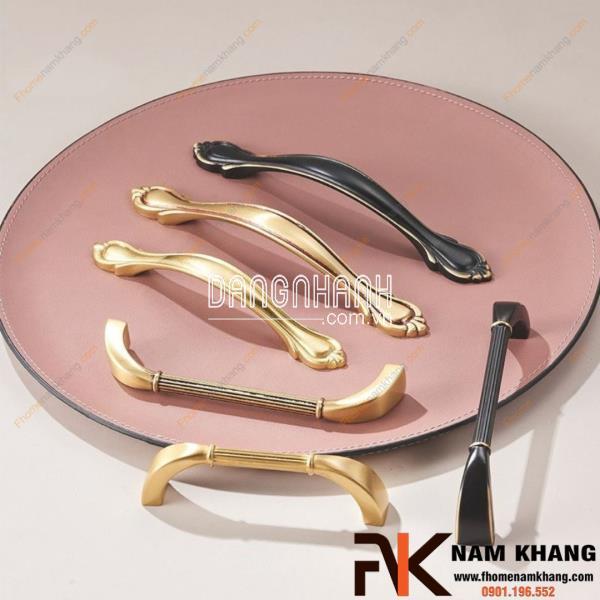 Tay nắm tủ bằng đồng cao cấp NK204D | Zalo 0901 196 552