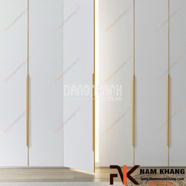 Tay nắm tủ bắt cạnh dạng thanh dài NK433 | Zalo 0901 196 552