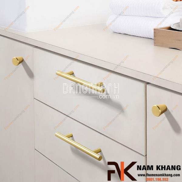 Tay nắm tủ cao cấp thanh trơn hiện đại NK238 | Zalo 0901 196 552