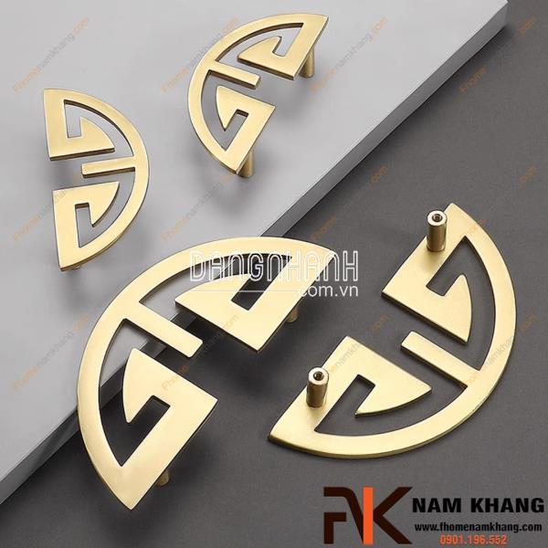 Tay nắm tủ đồng dạng ghép đôi cổ điển NK215 | Zalo 0901 196 552