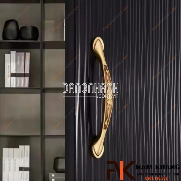 Tay nắm tủ đồng thiết kế cổ điển NK037D | Zalo 0901 196 552