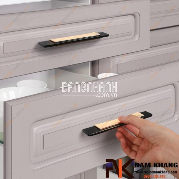 Tay nắm tủ hiện đại phối màu NK437 | Zalo 0901 196 552