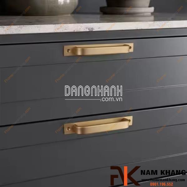 Tay nắm tủ hợp kim dạng thanh ngang NK305 | Zalo 0901 196 552