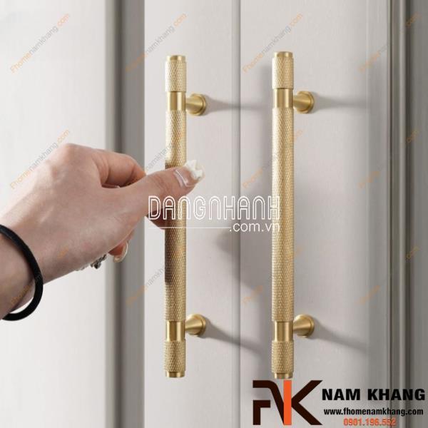 Tay nắm tủ màu vàng sang trọng NK207S | Zalo 0901 196 552
