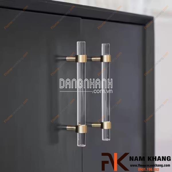 Tay nắm tủ nhựa acrylic cao cấp NK465T | Zalo 0901 196 552
