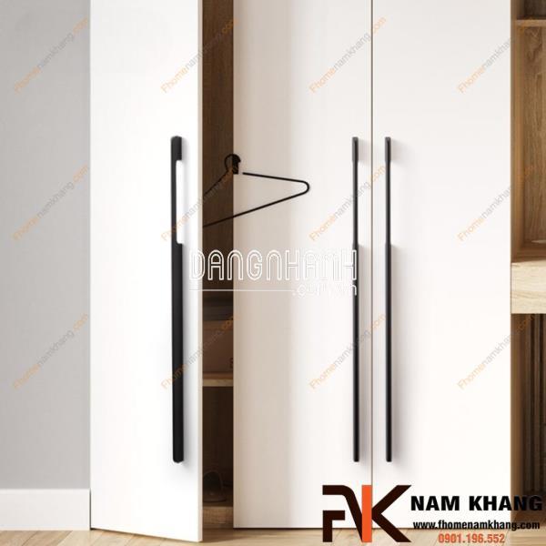 Tay nắm tủ quần áo thanh dài cao cấp NK170 | Zalo 0901 196 552
