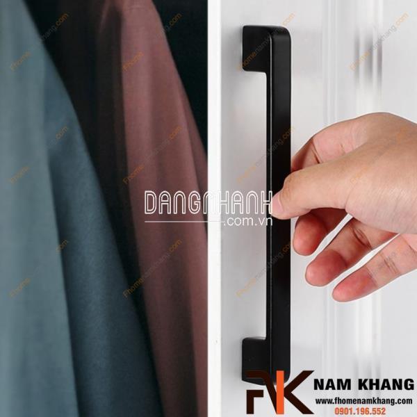 Tay nắm tủ thanh bo tròn cao cấp NK143 | Zalo 0901 196 552