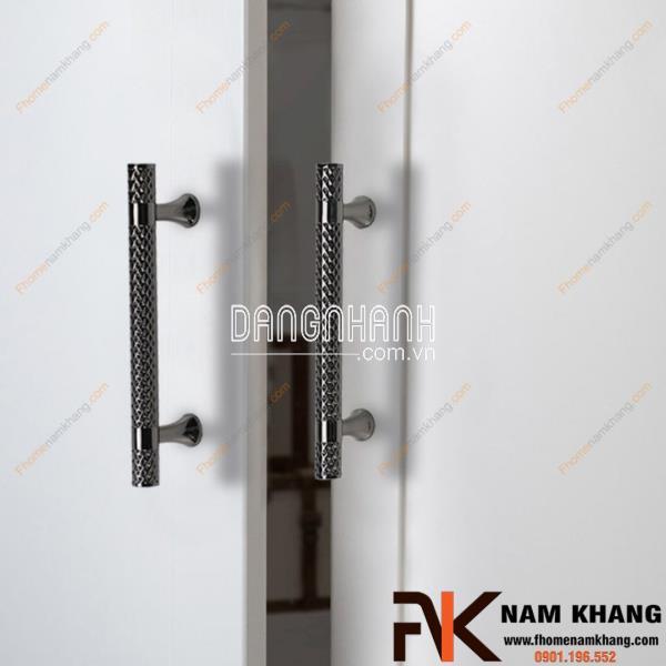 Tay nắm tủ dạng thanh tròn bóng NK207T | Zalo 0901 196 552