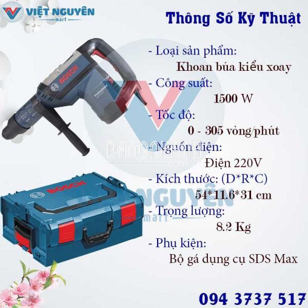 Máy Khoan Búa Bê Tông Điện Bosch GBH 8-45D Professional