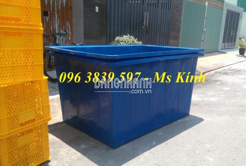 Thùng nhựa nuôi cá koi 2000 lít, thùng nhựa lớn nuôi cá, đựng hóa chất - 096 3839 597 Ms Kính
