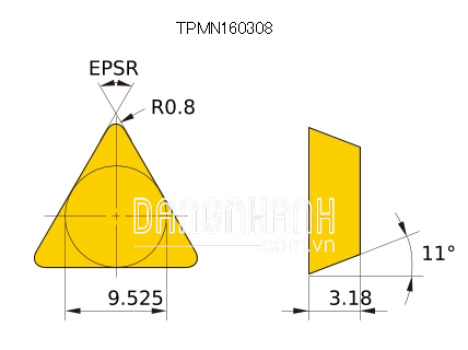 Dao tiện TPMN160308-UTi20T