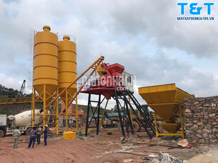 TRẠM TRỘN BÊ TÔNG 45 M3/H