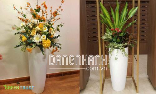 Chậu Composite tròn bo đáy CPL-060