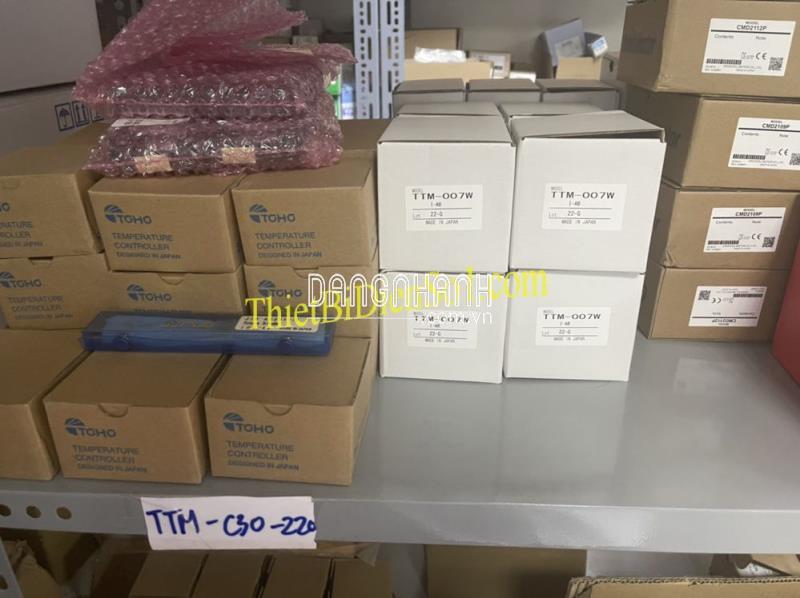 Bộ điều khiển nhiệt độ Toho TTM-009W-R-AB -Cty Thiết Bị Điện Số 1