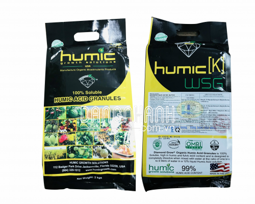 HUMIC ACID GRANULES 99% - TÚI 2KG