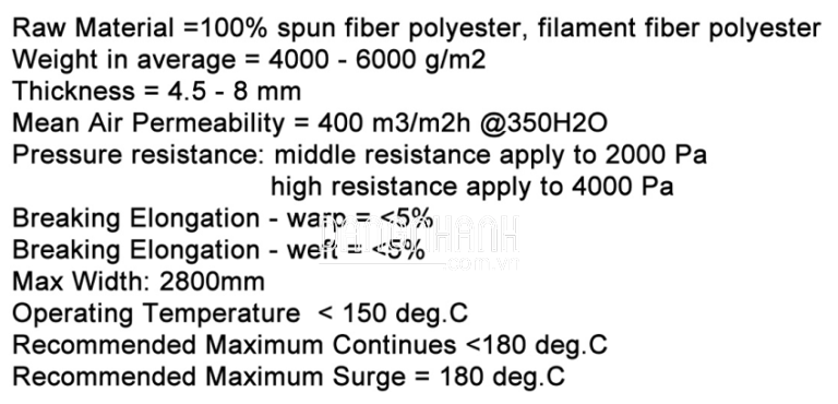 VẢI MÁNG KHÍ ĐỘNG FILAMENT