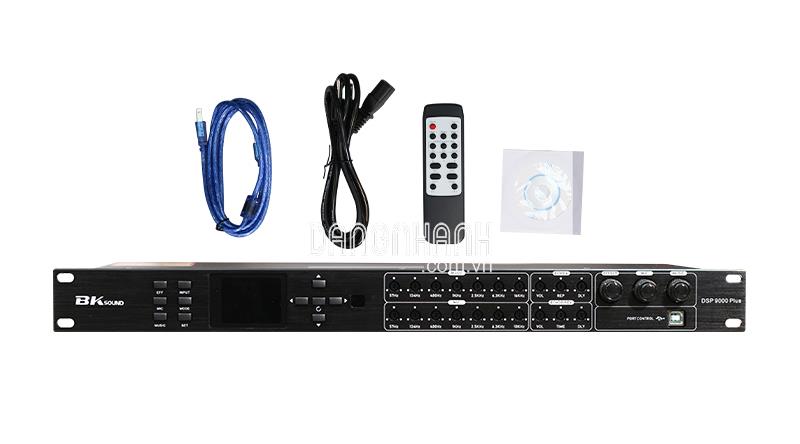 Vang số chỉnh cơ BKSound DSP 9000 Plus (Black - New 2021)