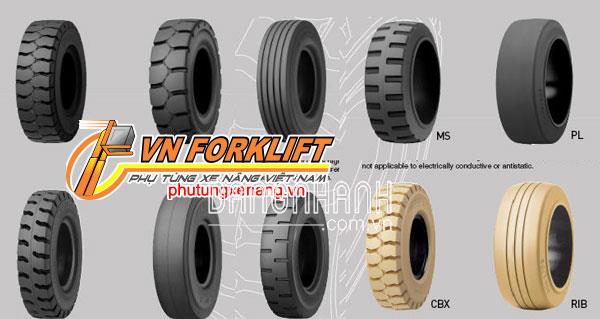 Vỏ đặc lốp đặc xe nâng