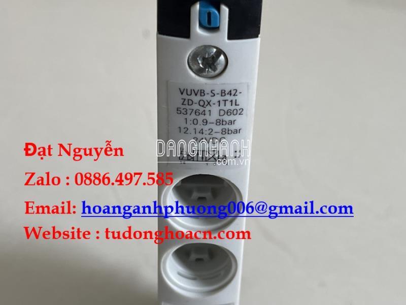 VUVB-S-B42-ZD-QX-1T1L bộ van điện từ Festo | Công ty Hoàng anh phương