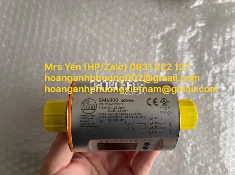 SM6000 | Đồng hồ đo lưu lượng | IFM | Hoàng Anh Phương