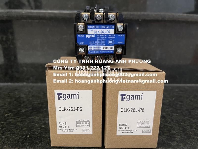 [CLK-26J-P6] Khởi động từ Togami giá tốt