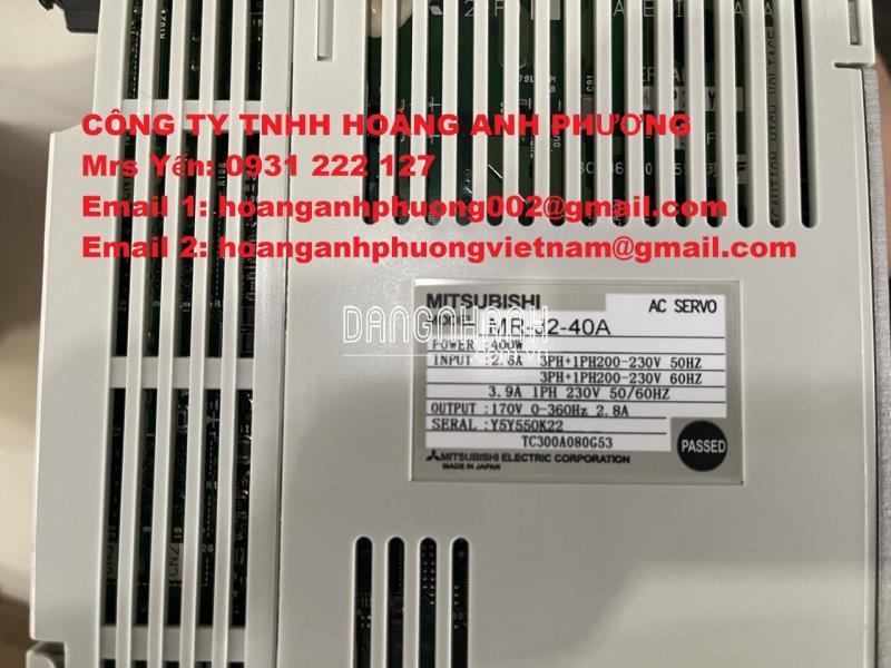 [ MR-J2-40A ] Bộ điều khiển Mitsubishi | Hoàng Anh Phương