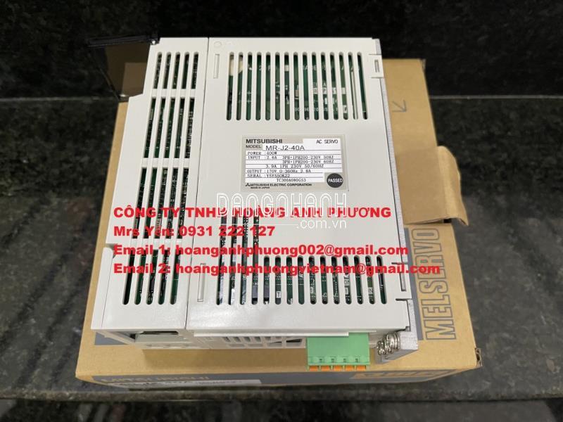 [ MR-J2-40A ] Bộ điều khiển Mitsubishi | Hoàng Anh Phương