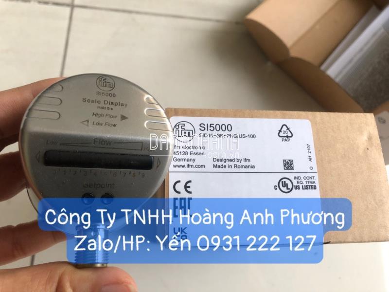 [SI5000] Cảm biến lưu lượng IFM | Hoàng Anh Phương