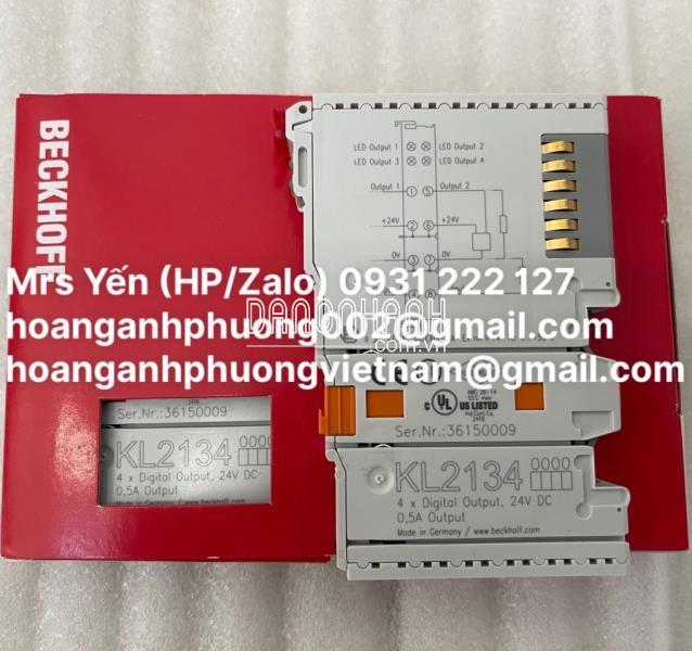 Thiết bị đầu cuối Beckhoff | KL2134 | Giá tốt BH 12 tháng tại Hoàng Anh Phương