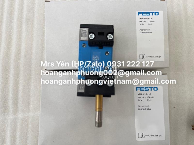 MFH-5/2-D-1-C | Nhận báo giá Van điện từ Festo các dòng