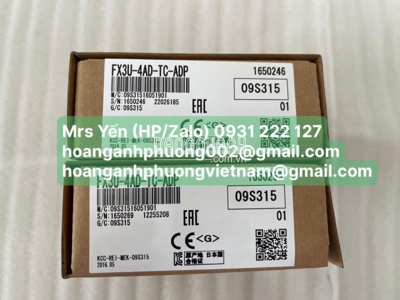 FX3U-4AD-TC-ADP | Mô-đun nhiệt độ | Mitsubishi