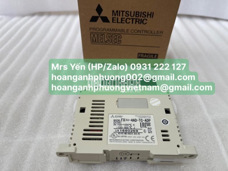 FX3U-4AD-TC-ADP | Mô-đun nhiệt độ | Mitsubishi