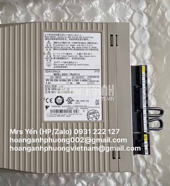 [SGDV-7R6A01A] Hoàng Anh Phương chuyên Servo Yaskawa