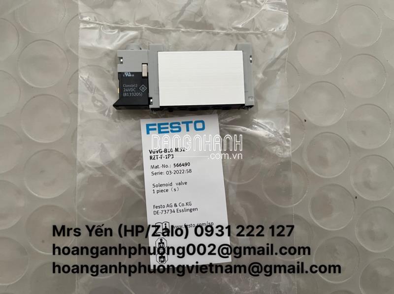 VUVG-B10-M52-RZT-F-1P3 | Giá trực tiếp Van Festo