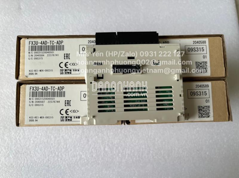 FX3U-4AD-TC-ADP | Nhận báo giá trực tiếp PLC Mitsibishi