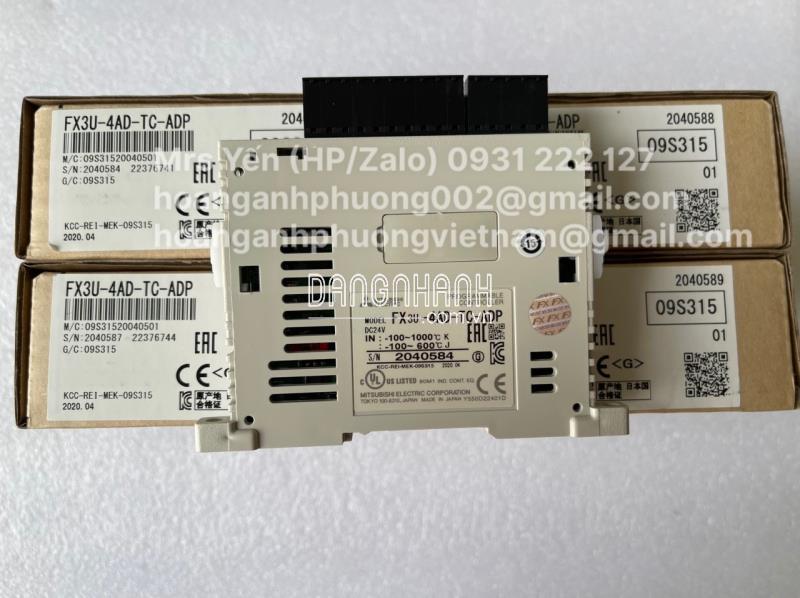 FX3U-4AD-TC-ADP | Nhận báo giá trực tiếp PLC Mitsibishi