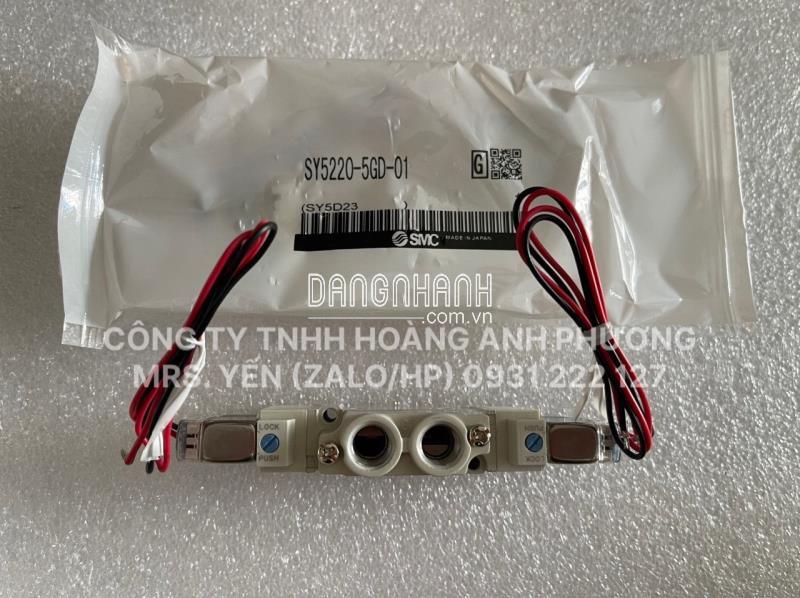 SY5220-5GD-01 | Nhận báo giá Van SMC các loại